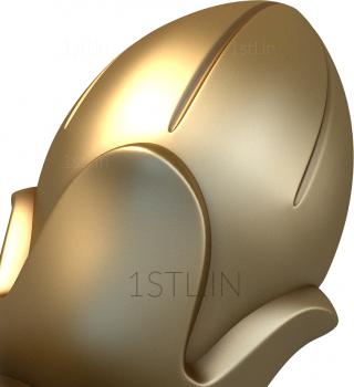 Finial (SHS_0008) 3D model for CNC machine